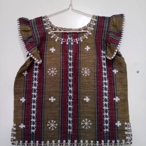 Sleeveless Top (Abra Inabel Fabric)