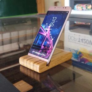 Engineered Bamboo Phone Stand