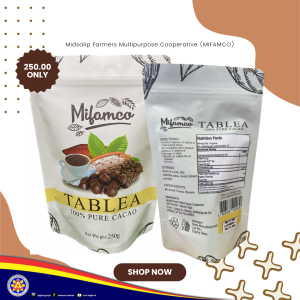 MIFAMCO 250g Tablea 100% Pure Cacao