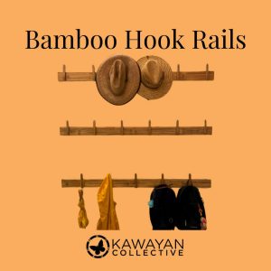 Bamboo Hook Rail